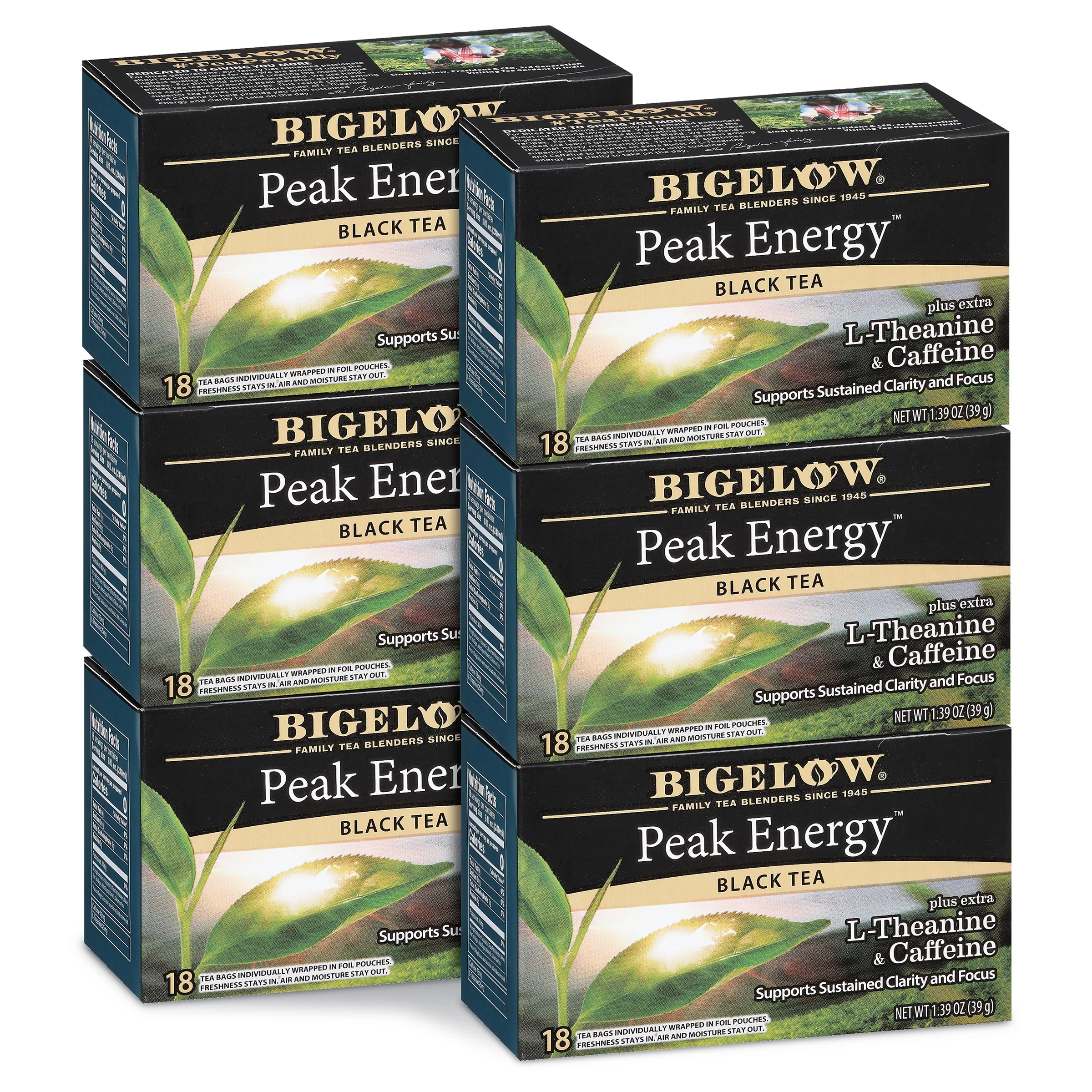 Peak Energy™ plus Extra L-Theanine And Caffeine Black Tea - Image 8