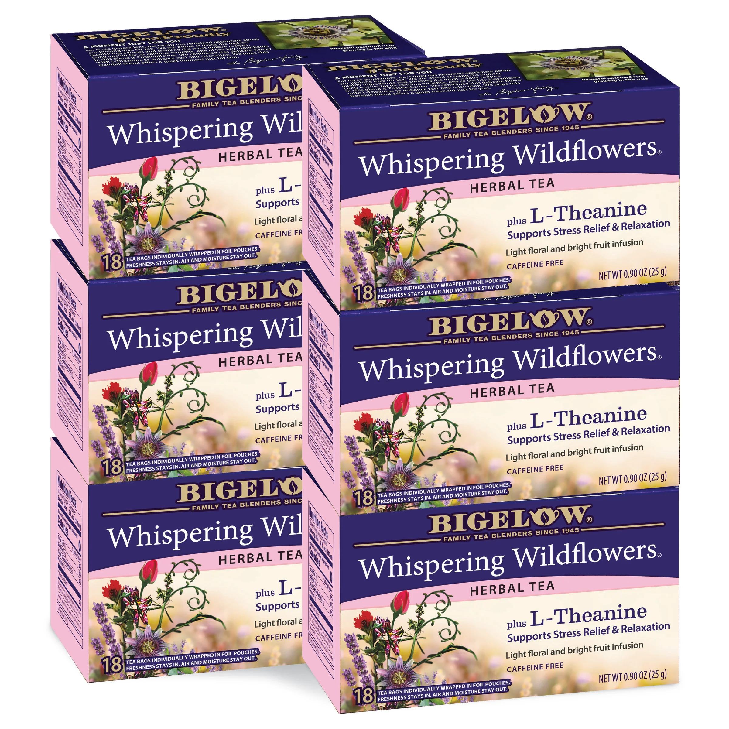 Whispering Wildflowers™ plus L-Theanine Herbal Tea - Image 8